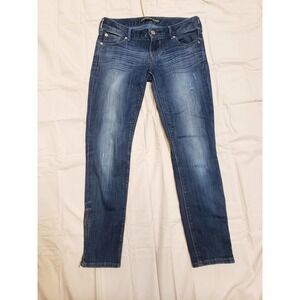 Express jeans. Stella Low Rise. Skinny Zip ankle leggings. 2R